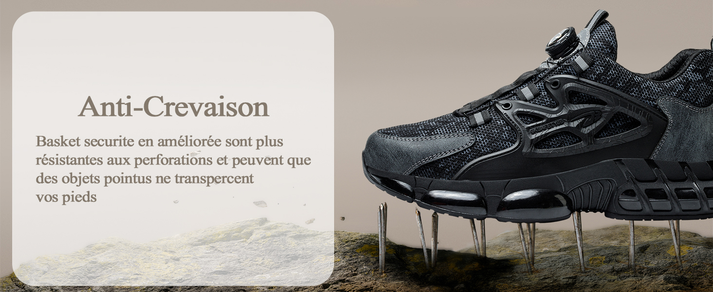 Gugifcto Chaussures de Sécurité Hommes Femmes