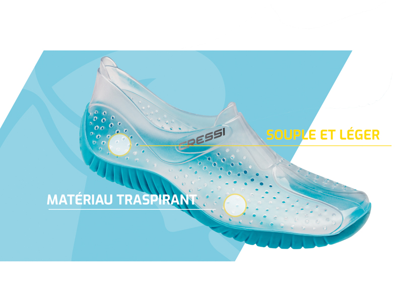  Cressi Water Shoes, chaussures de sport pour adultes, enfants et adolescents