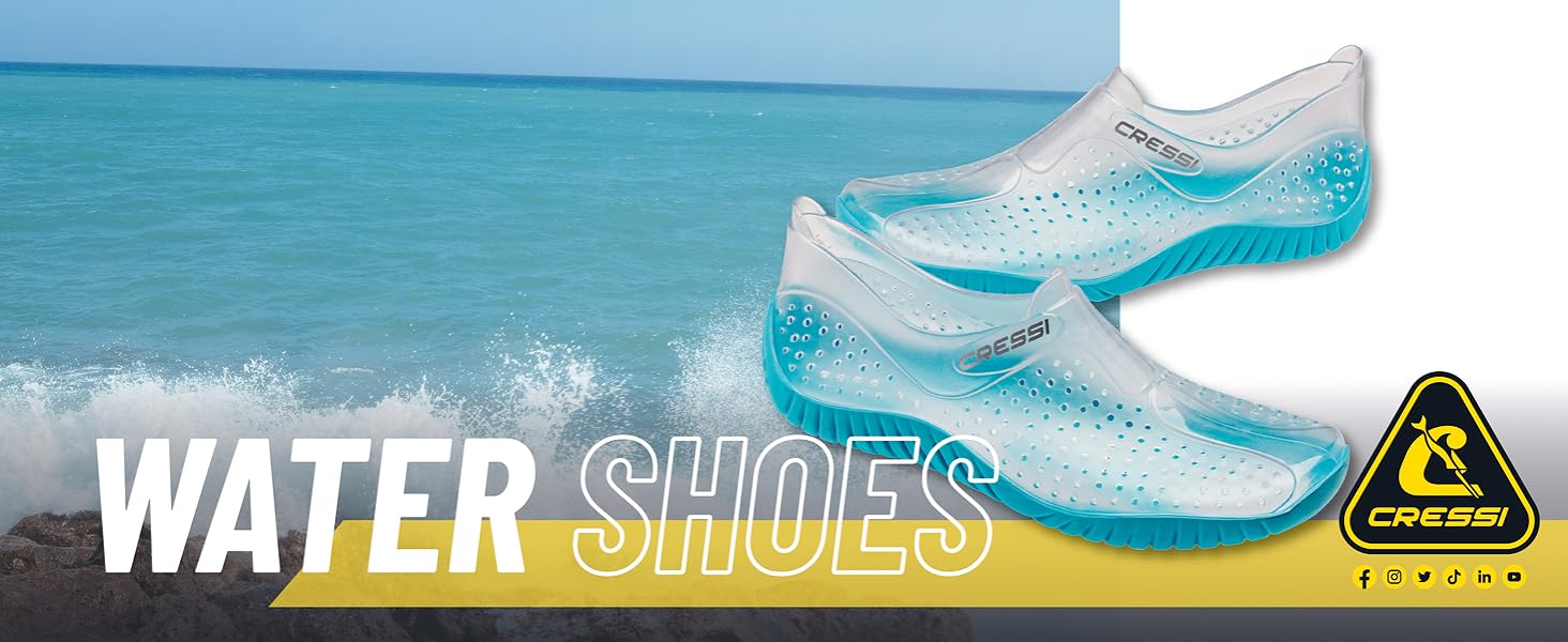 Cressi Water Shoes, chaussures de sport pour adultes, enfants et adolescents