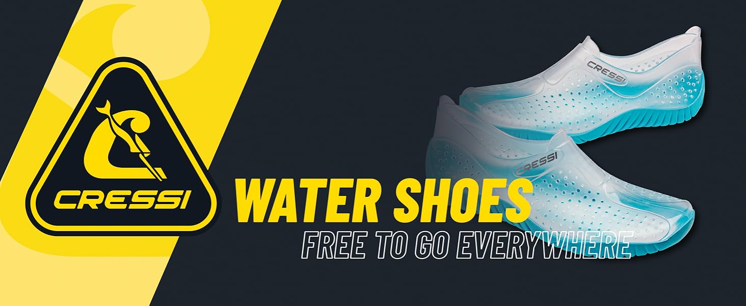 Cressi Water Shoes, chaussures de sport pour adultes, enfants et adolescents