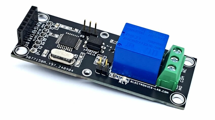 Commutateur relais Bluetooth Arduino - Electronics-Lab.com